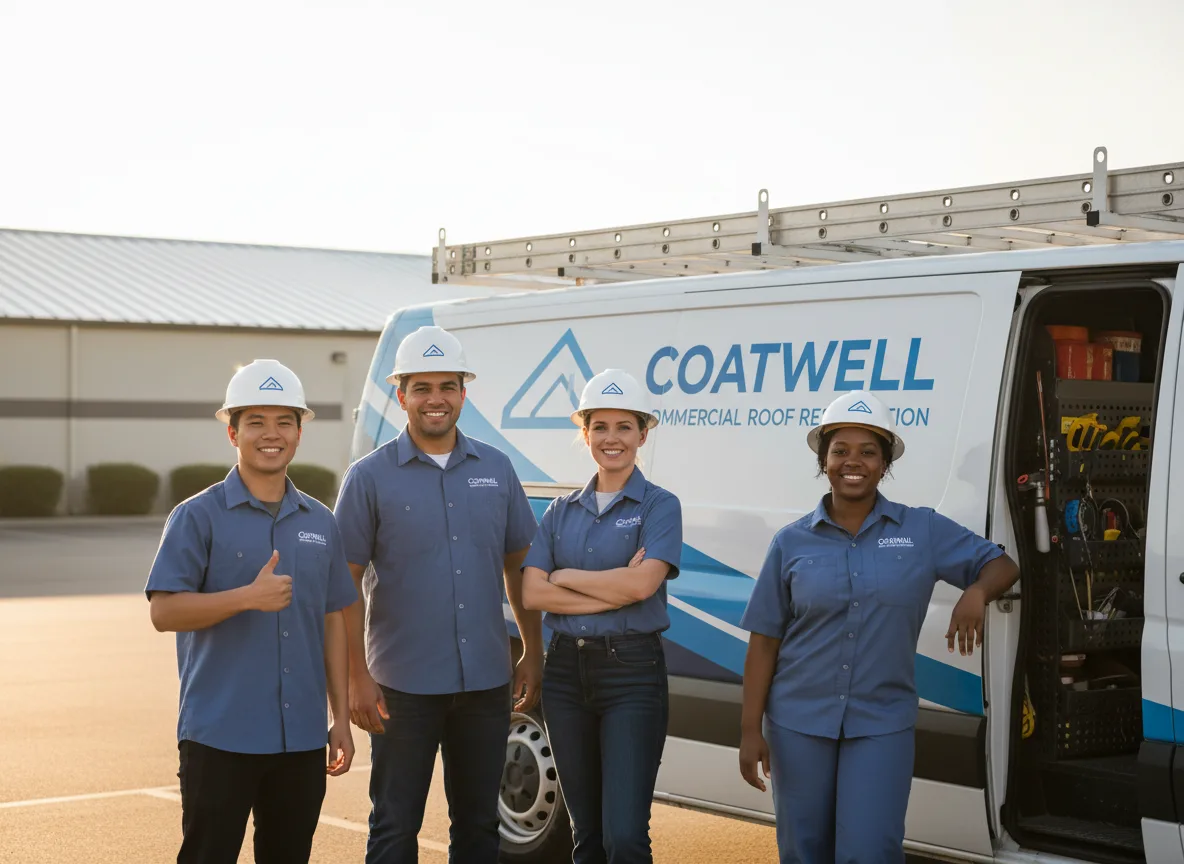 Commercial roof coating company in Champion, PA
